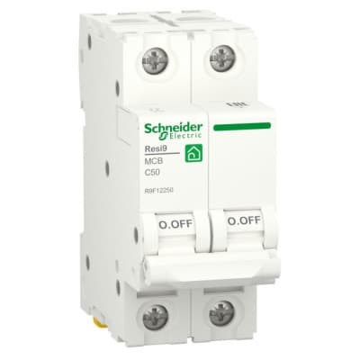 Автоматичний вимикач Schneider Electric RESI9 6kA 2P 50A C (R9F12250)
