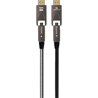 Кабель мультимедійний HDMI M to HDMI M 10.0m V2.0 4K60Hz A/D to A/D AOC Cablexpert (CCAP-HDMIDD-AOC-10M)