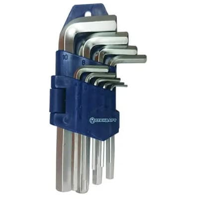 Ключ Стандарт шестигранний Г-подібних 9шт. (HKS0901)