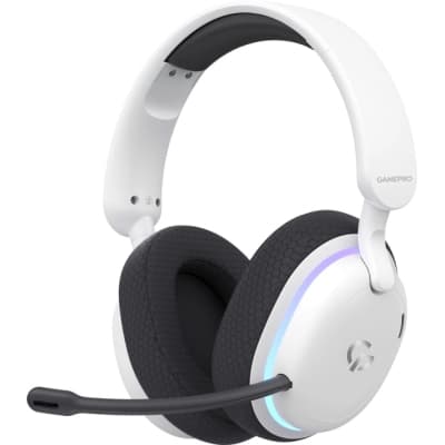 Навушники GamePro Asgard Bragi 7.1 RGB Tri-Mod White (HSW250W)