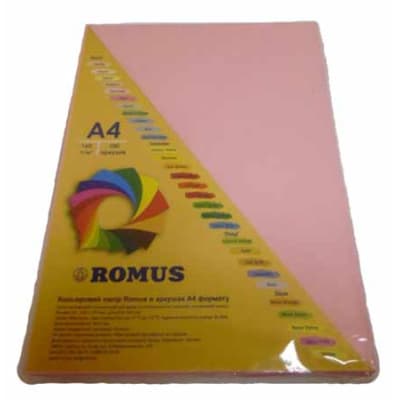 Папір Romus A4 80 г/м2 100c, pink (R50614)