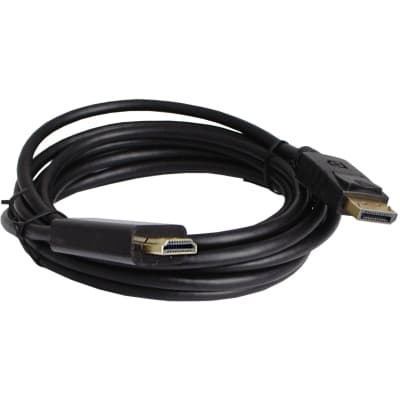 Кабель мультимедійний DisplayPort M to HDMI M 3.0m 4K60Hz black Patron (PN-DP-HDMI-30)