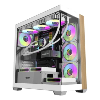 Корпус для ПК DARKFLASH DS900W WHITE