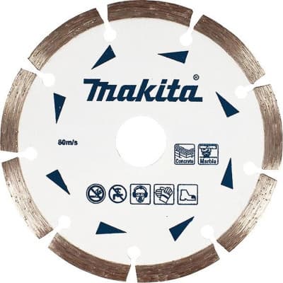 Круг відрізний Makita алмазний по бетону та мармуру сегмент 230x22.23 мм (D-52788)