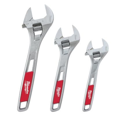 Ключ Milwaukee розвідний 3 шт. (4932493414)