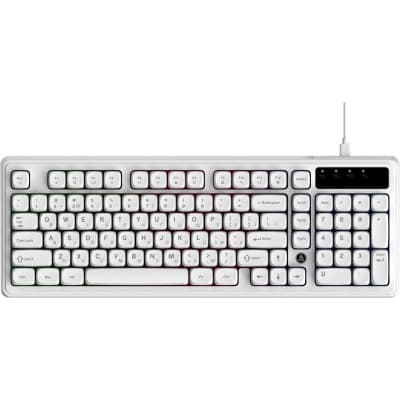 Клавіатура Ajazz AF98 USB UA White (AF98-W)