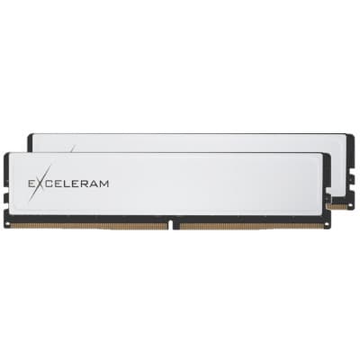 Модуль пам'яті для комп'ютера DDR5 32GB (2x16GB) 6000 MHz White Sark eXceleram (EBW50320604040CD)