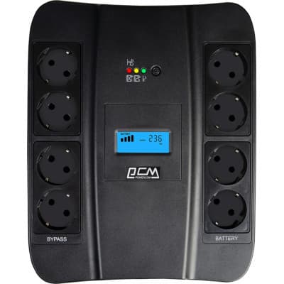 Пристрій безперебійного живлення Powercom SPD-1100U LCD, 605W (SPD-1100U.LCD)