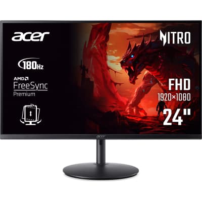 Монітор Acer 23.8" XF240YM3biiph (UM.QX0EE.315) IPS Black