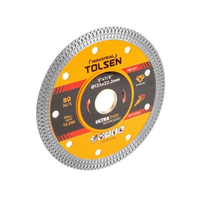 Круг відрізний Tolsen ПРОФІ алмазний ультратонкий 230х22.2 мм Турбо 10х1.8мм (76759)