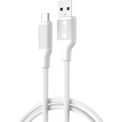 Дата кабель USB 2.0 AM to USB-C 1.0m white XO (NB265-AC.white)