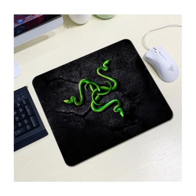 Килимок для мишки Voltronic Razer 11 Black/Green (YT-RZ11)
