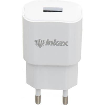 Зарядний пристрій Inkax CD-27 Travel charger + Type-C cable 1USB 2.1A White (F_72214)