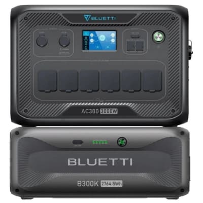 Зарядна станція BLUETTI PowerOak AC300 3000W + B300K 2764.8Wh (AC300+B300K)