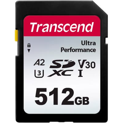 Карта пам'яті Transcend 512GB SD class 10 UHS-I U3 4K (TS512GSDC340S)