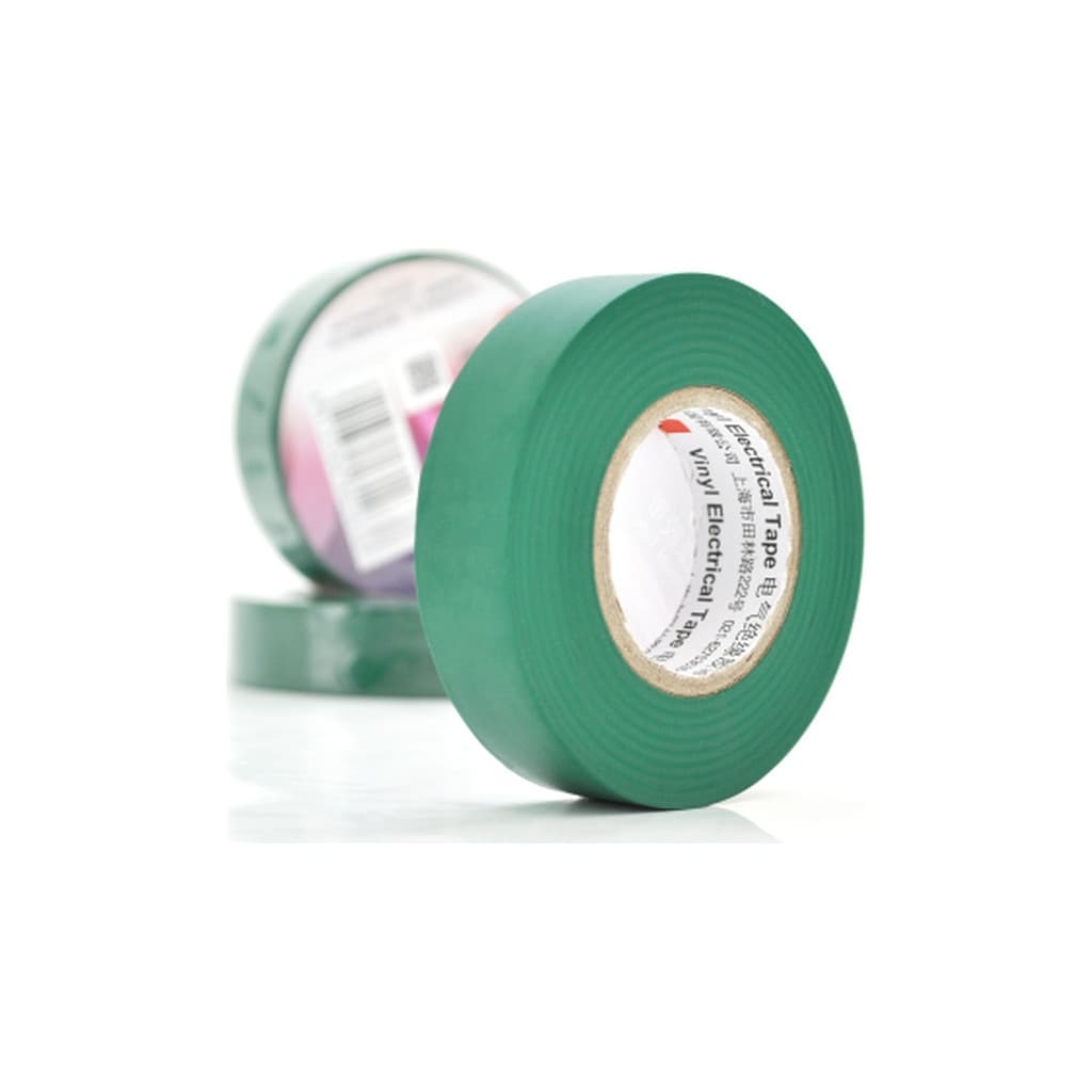 Ізоляційна стрічка 3M 0.15мм x 18мм x 20м Green, от -10°С до +80°С (0,15мм*18мм*20м_G)