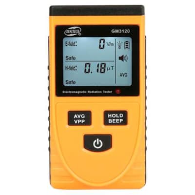 Детектор будівельний Benetech тестер електромагнітного випромінювання (1-1999В/м, 0.01-19,99μt) (GM3120)