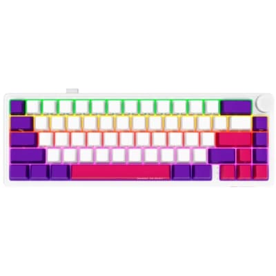 Клавіатура Lorgar KBP70MW Pro RGB Wireless/Bluetooth/USB UA White (LRG-KBP70MW-WH-US)