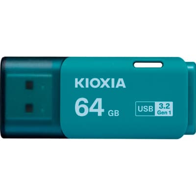 USB флеш накопичувач Kioxia 64GB TransMemory U301 Light Blue USB 3.2 (LU301L064GG4)