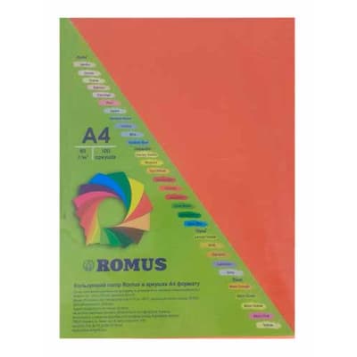 Папір Romus A4 80 г/м2 100c, red brick (R51130)