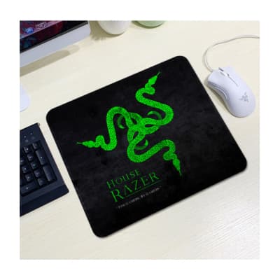 Килимок для мишки Voltronic Razer 12 Black/Green (YT-RZ12)