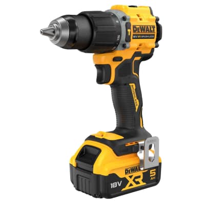 Шуруповерт DeWALT XR Li-Ion 18V 2x5Ah, 74 Нм, 0-450/0-1650 об/хв, 1.17 кг, TSTAK (DCD799P2T)