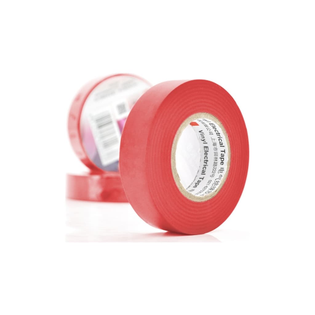 Ізоляційна стрічка 3M 0.15мм x 18мм x 20м Red, от -10°С до +80°С (0,15мм*18мм*20м_R)