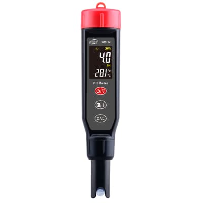 Тестер якості рідин Benetech кислотності та температури (pH-метр) 0,0-14,0 pH (+/-0,1) ,GM762 (GM762)