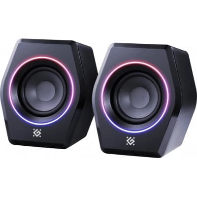 Акустична система Defender Solar 9 LED Bluetooth USB Black (65939)