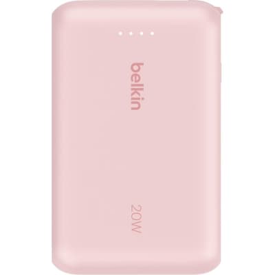 Батарея універсальна Belkin 10000mAh, 20W, USB-C, Pink (BPB021HQPK)