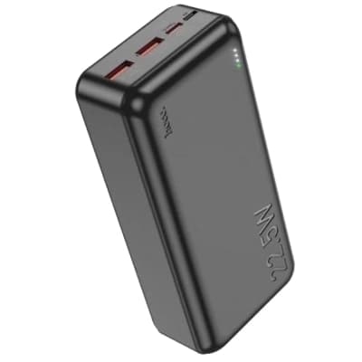 Батарея універсальна HOCO 30000mAh Astute 22.5W PD QC Black (J101B / 714732)