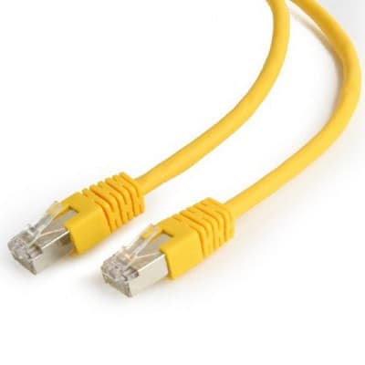 Патч-корд 5м FTP cat 6 CCA yellow Cablexpert (PP6-5M/Y)