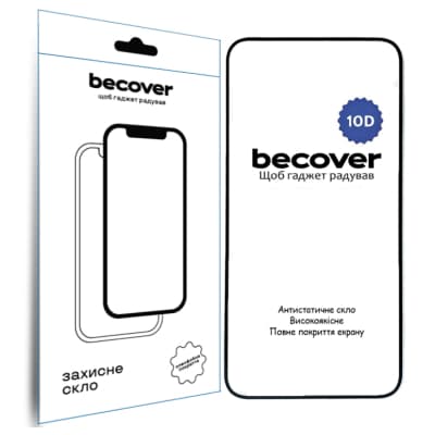 Скло захисне BeCover Nothing Phone (2a) 10D Black (711818)