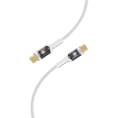 Дата кабель USB-C to USB-C 2.0m Promate (lucidline-cc200.white)