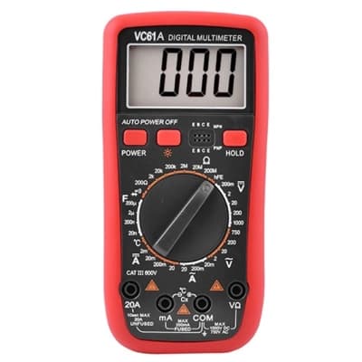 Цифровий мультиметр Voltronic VC-61A, V, A, R, Q50 (VC-61A)