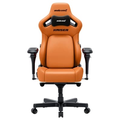 Крісло ігрове Anda Seat Kaiser 4 V2 PVC Size XL Orange (AD12YDDC-XLL-20-O-PV/C-03)