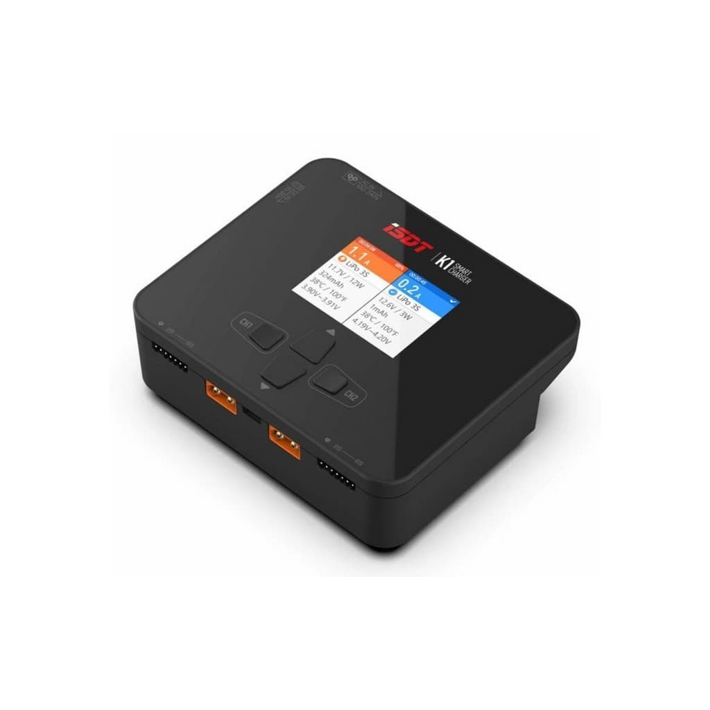 Зарядний пристрій для дрона iSDT K1, 1-6S AC 100W DC 2 x 250W 10A (HP015B-K1)