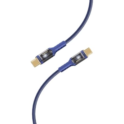 Дата кабель USB-C to USB-C 2.0m Promate (lucidline-cc200.navy)