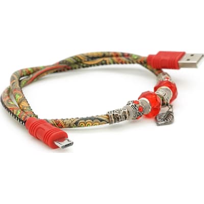 Дата кабель USB 2.0 AM to Micro 5P 0.5m 2.4A red iKAKU (YT-iK/PT-MR)