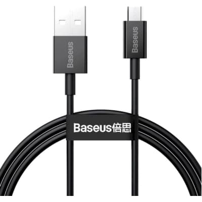 Дата кабель USB 2.0 AM to Micro 5P 1.0m 2A black Baseus (CAMYS-01)