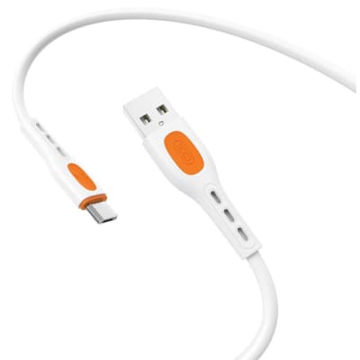 Дата кабель USB 2.0 AM to Micro 5P 1.0m white XO (NB280_M_White)