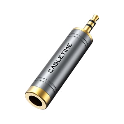 Перехідник 3.5mm M to 6.35mm F Cabletime (CA915132)
