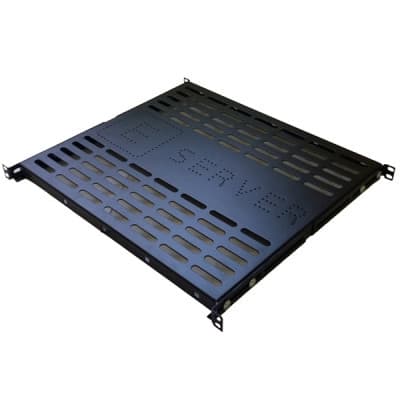 Полка 19" Eserver 1U глибина 450 мм. (PS-1U-450-B)