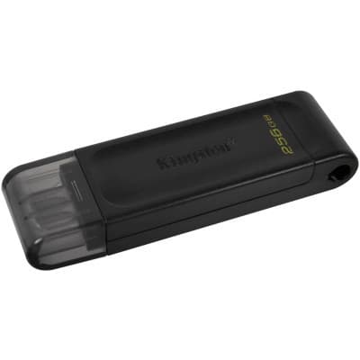 USB флеш накопичувач Kingston 256GB DataTraveller 70 USB 3.2 / Type-C (DT70/256GB)