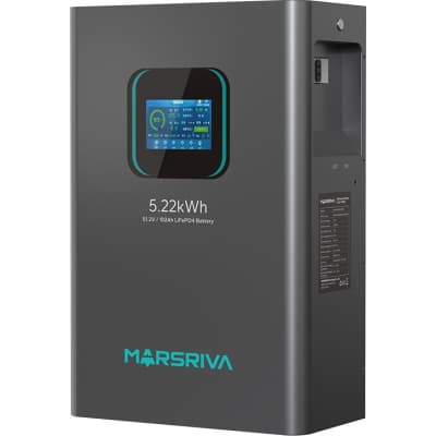 Батарея LiFePo4 Marsriva 51.2V 100Ah (MR-LFP48-100-WMD)