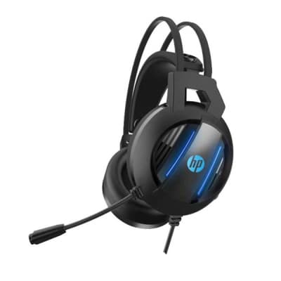 Навушники HP DHE-8001 USB+3.5mm LED Black (DHE-8001.)