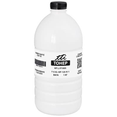 Тонер HP LJ P1005, 1 кг TTI (TSM-T125-K-1)