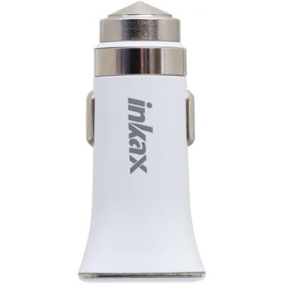 Зарядний пристрій Inkax CD-30 Car charger + Micro cable 1USB 3A White (F_72212)