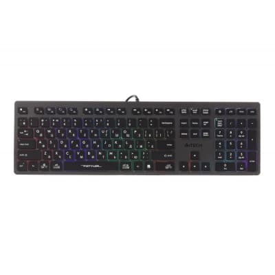 Клавіатура A4Tech FX60H USB Grey Neon backlit (4711421978309)