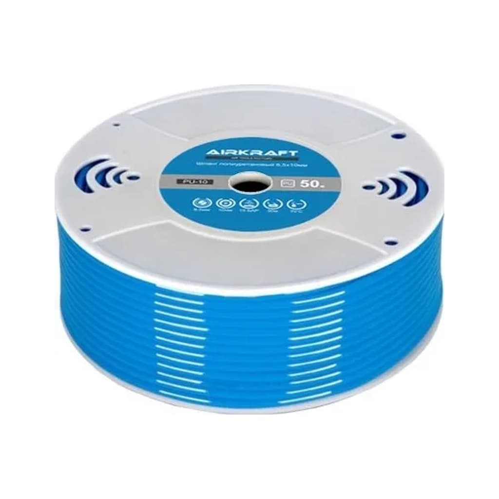 Пневматичний шланг Airkraft поліуретановий 50м 5,5*8мм у бухті (PU8)